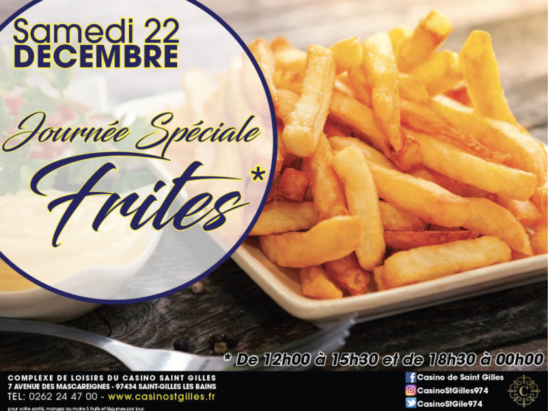 BUFFET DE FRITES SAMEDI 22/12/18