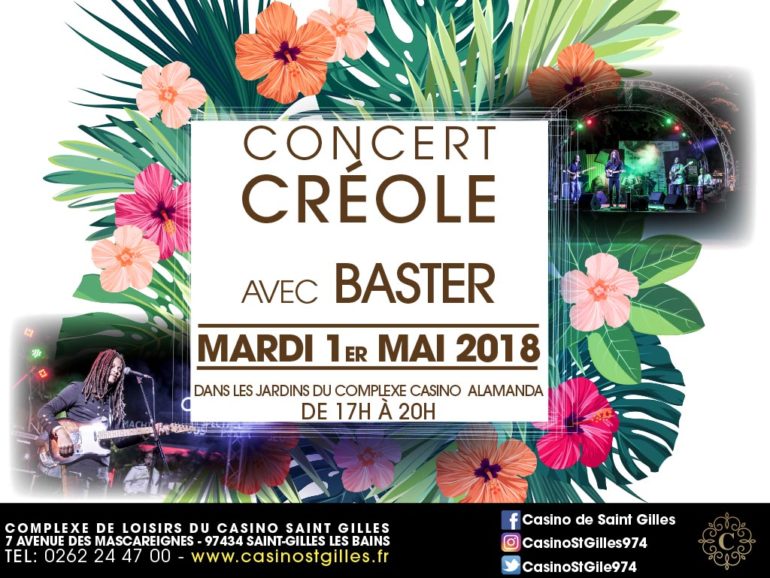 CONCERT GRATUIT AVEC BASTER !