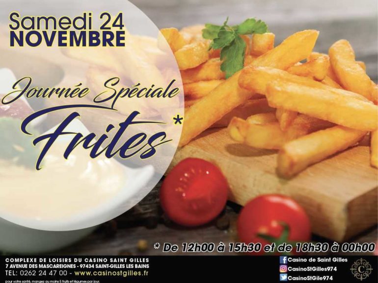 JOURNÉE FRITES SAMEDI 24 NOVEMBRE