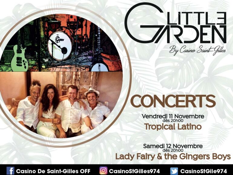 Concerts du week-end au Little Garden