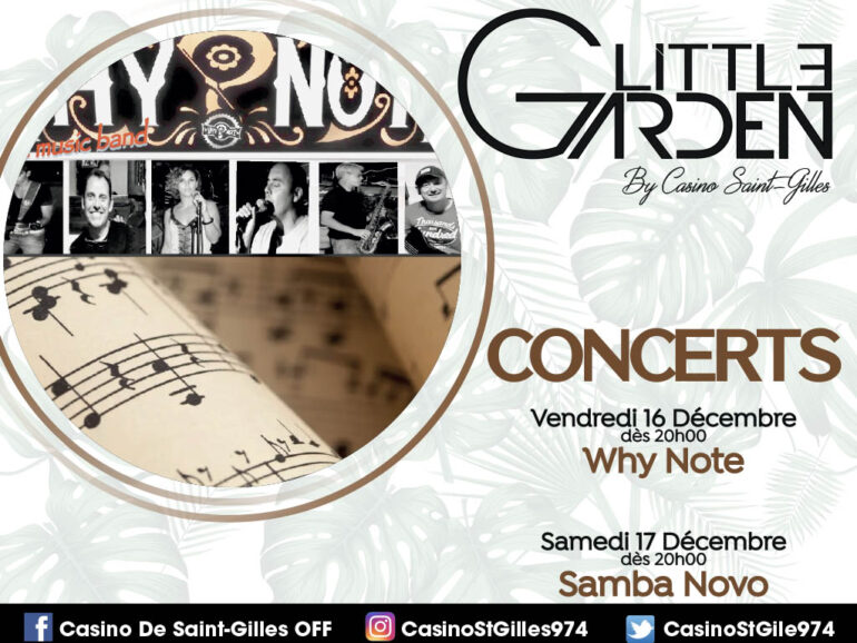 Concerts du 16 et 17 décembre – Little Garden