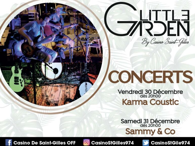 Concerts du week-end au Little Garden (30 et 31/12)