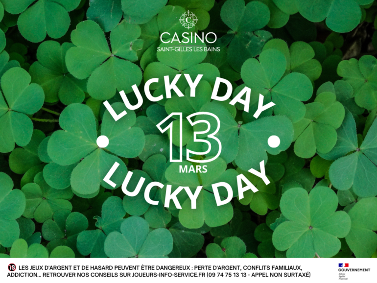 🍀 Lundi 13 = Lucky Day 🍀