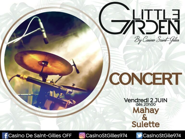 Concert vendredi 02/06 au restaurant Little Garden