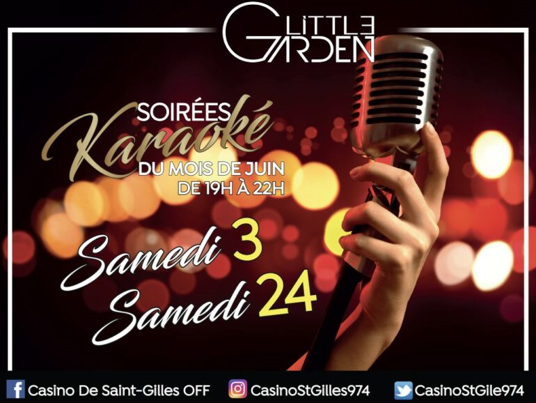 Soirée karaoké au Little Garden – juin