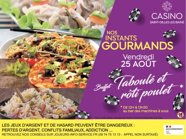 Buffet à thème – vendredi 25 août