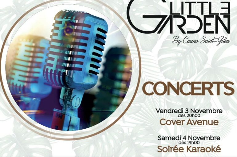 Concerts Little Garden week-end 3 et 4/11