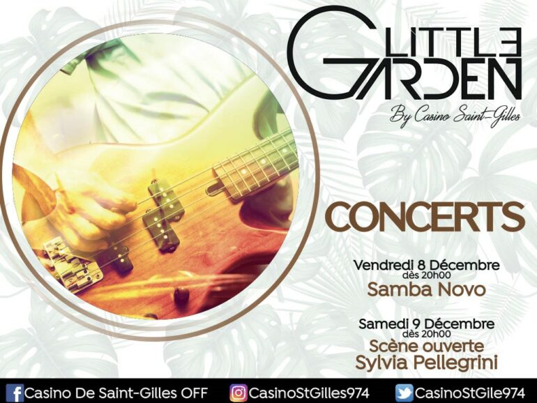 Concerts Little Garden vendredi 8 et samedi 9/12