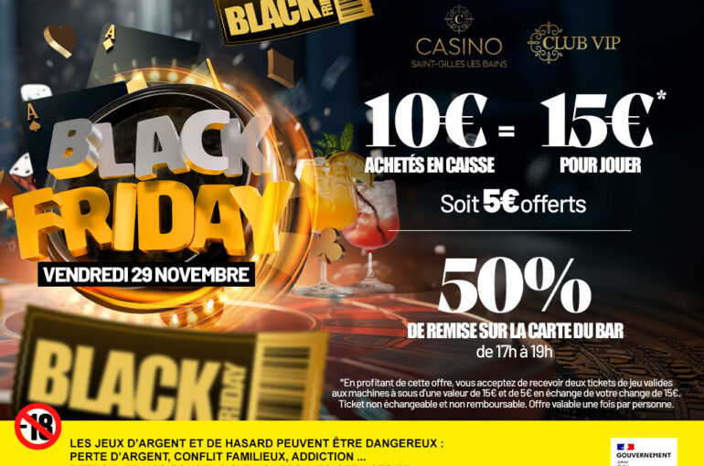 Black Friday – vendredi 29 novembre