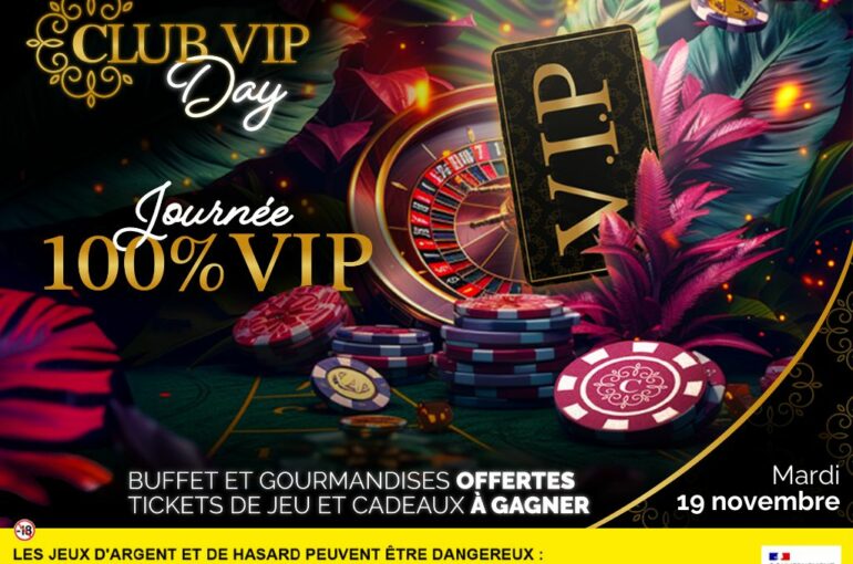 Club VIP Day mardi 19 novembre